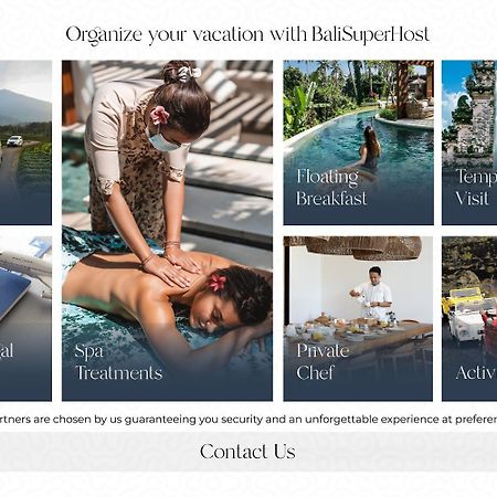 Villa Oasis By Balisuperhost Убуд Экстерьер фото